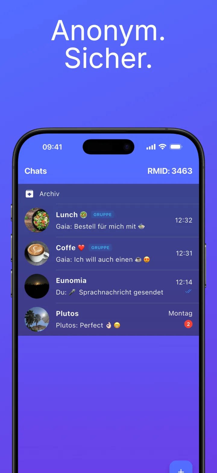 Royal Message App Screenshot